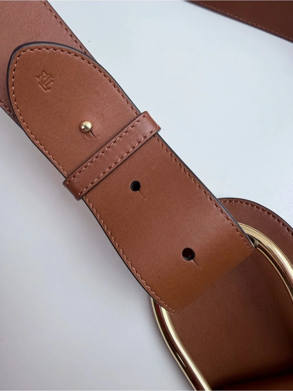 Lauren Ralph Lauren Wide Ring Equestrian-Belt-Wide Size 3X NWOT - Picture 5 of 9